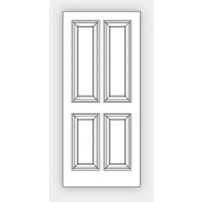 imazhi i Glass Doors - 4 Panel Designs