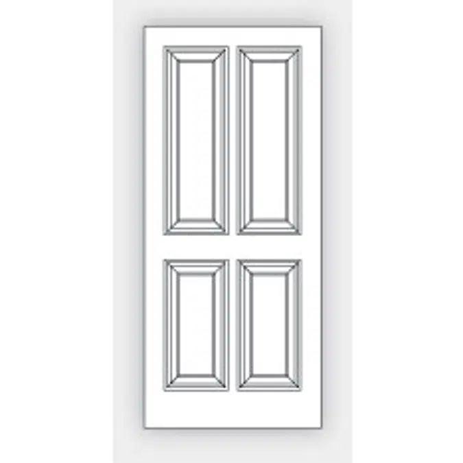 Glass Doors - 4 Panel Designs