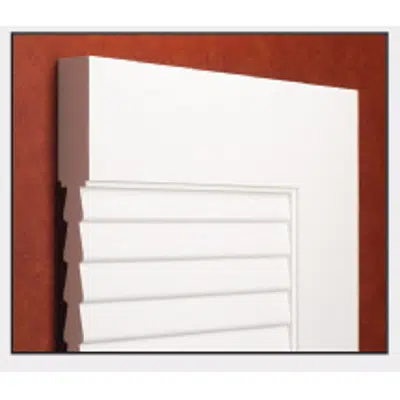 afbeelding voor Louver Doors - False Louver Effect