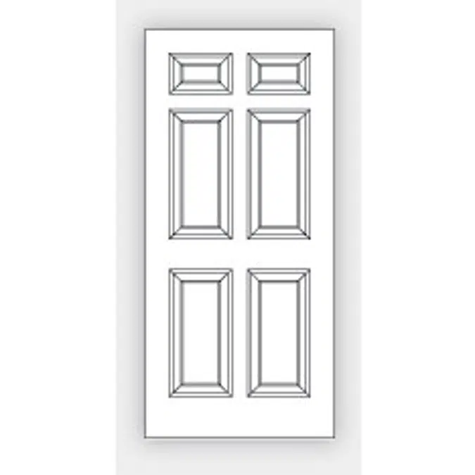 Glass Doors - 6 Panel Designs