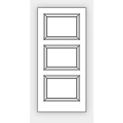 Panel Doors - 3 Panel Designs图像