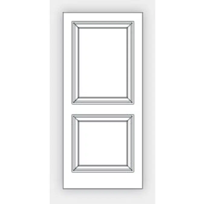 Glass Doors - 2 Panel Designs