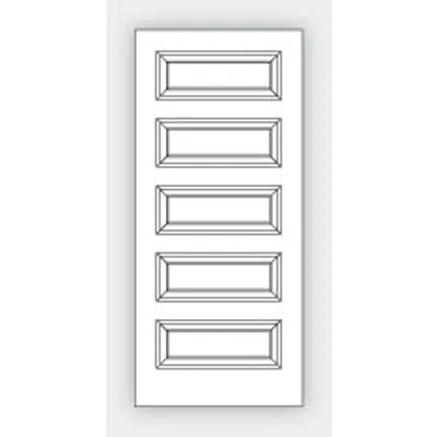 Image for Panel Doors - 5 Panel Designs