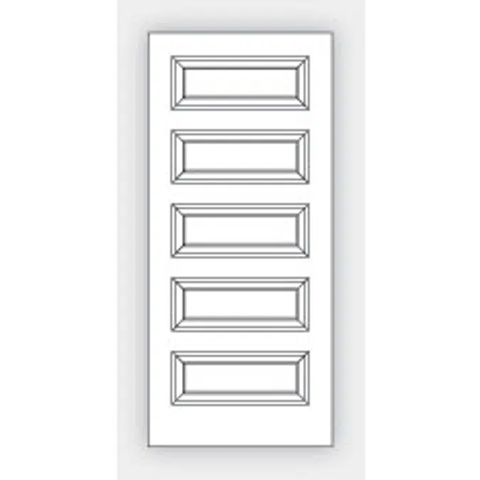 Panel Doors - 5 Panel Designs