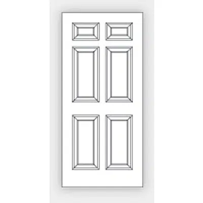 Image for Panel Doors - 6 Panel Designs