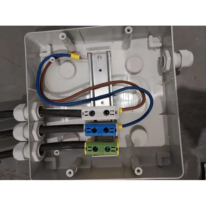 Electric cable connection kit NF C15-100