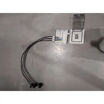 Imagem para Electric cable connection kit NF C15-100}