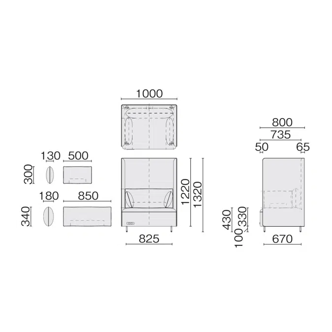 S1　エスワンパネルチェア　panel-Chair