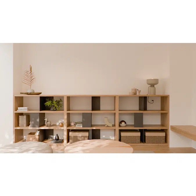 Living Room PLUS Vicenda Series Office-Shelf