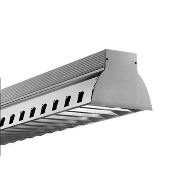 BIM objects - Free download! Evolution Louver, Suspended Or Surface ...