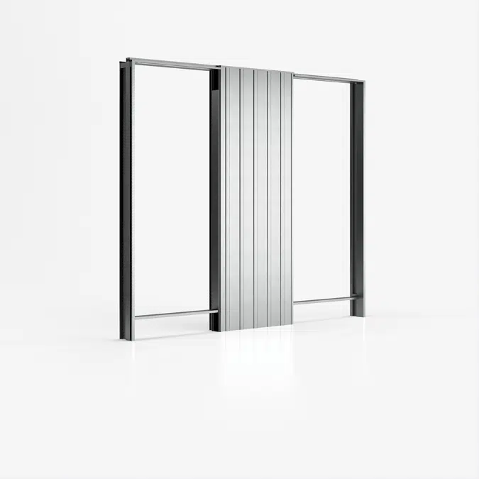 UNICO EVO - Two sliding doors in opposite directions