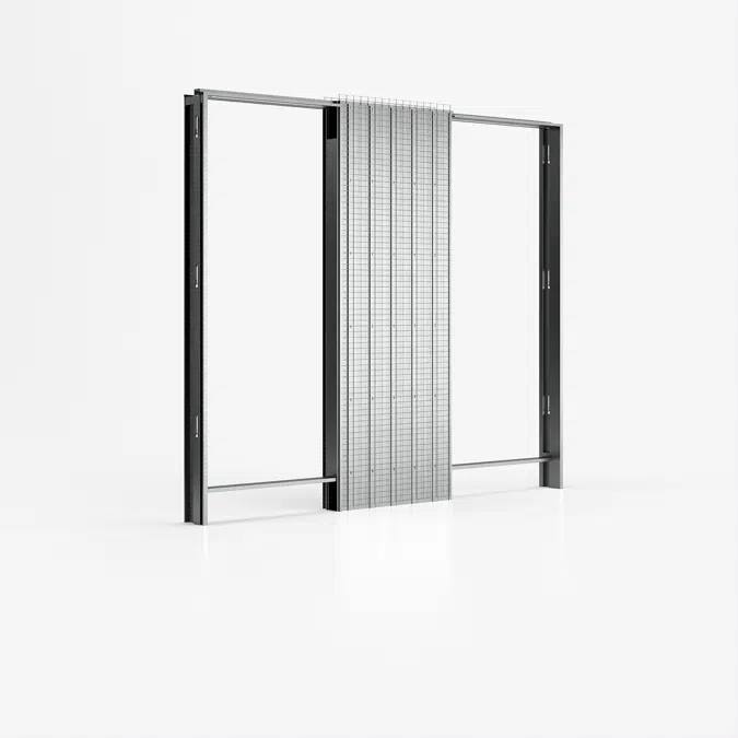 UNICO EVO - Two sliding doors in opposite directions