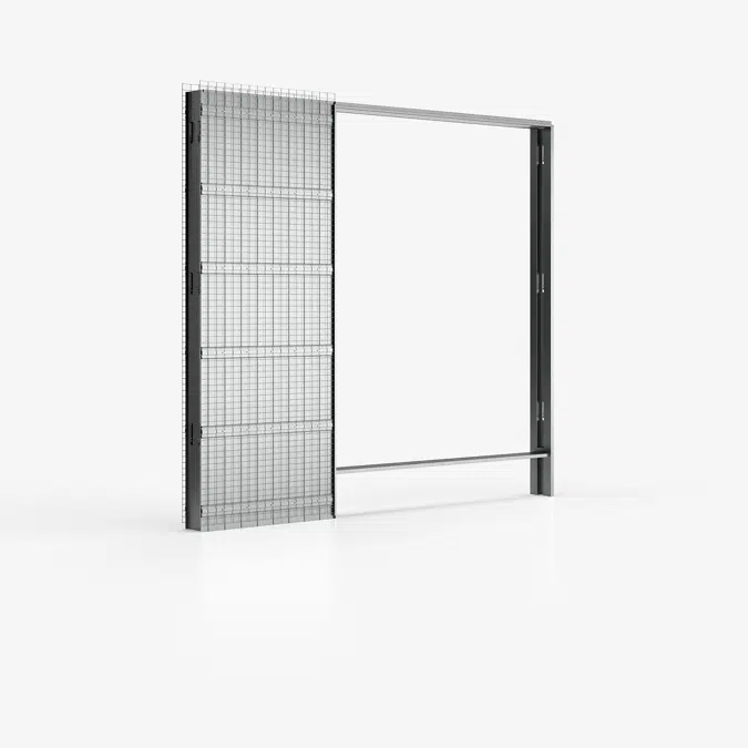 STAFFETTA SINGLE - Telescopic Sliding Door