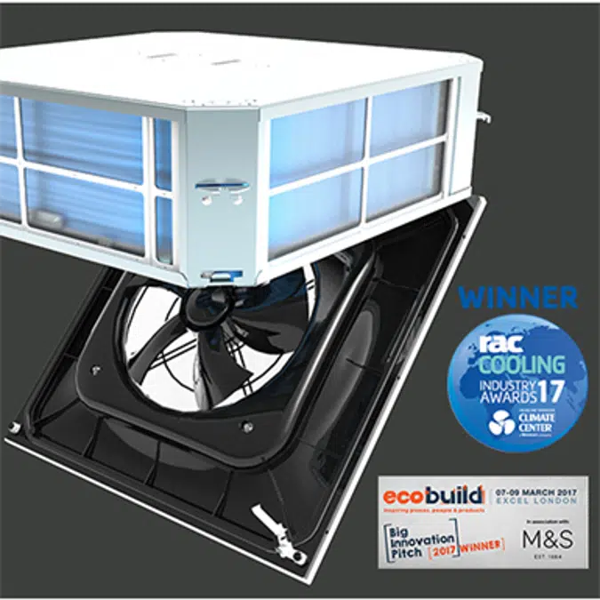 Artus Hybrid Fan Coil Unit 1.9 to 2.8kW 2 Pipe System