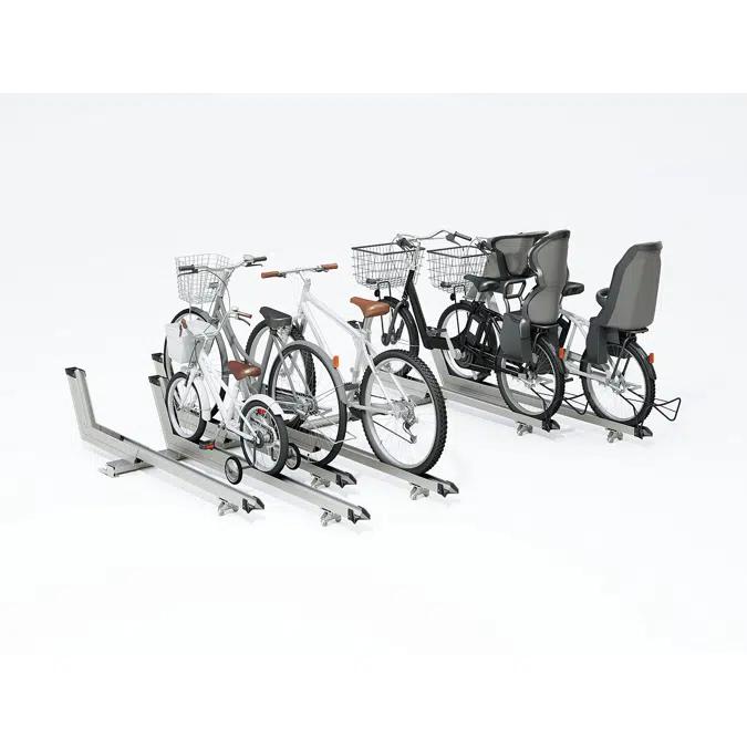Cycle Rack (Aluminum Sliding Type) – SR-AFR