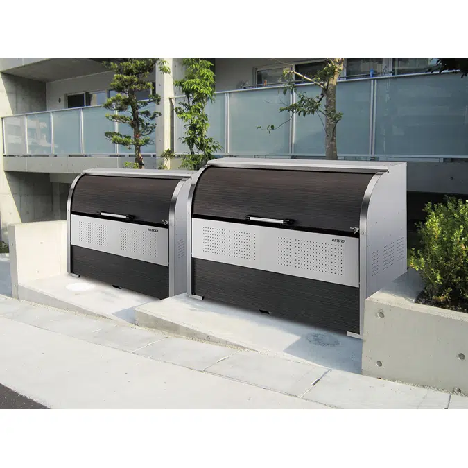 Clean Stocker (Stainless Steel, Wood-Grain Type) – CKS-MS