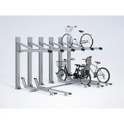 afbeelding voor Cycle Rack (Vertical Lift Type) – VR-A5