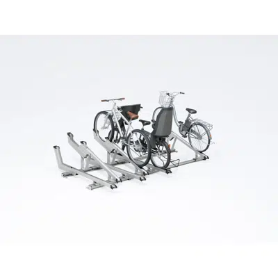 afbeelding voor Cycle Rack (Aluminum Sliding Type, High-Low Type) – SR-AHW