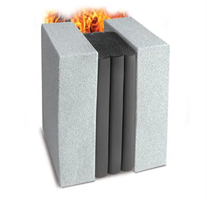EMSHIELD WFR2 Fire Rated, Watertight, Sound Dampening, Primary Seal for Interior and Exterior Wall Expansion Joints
