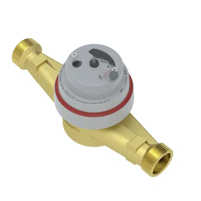 JS130 6,3 -NK; -NKP MASTER+ Vane-Wheel Single-Jet Dry Water Meter için görüntü