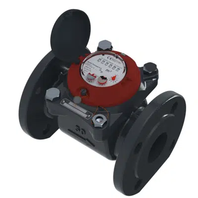 Image for MWN130 50 Nubis Propeller Water Meter (Woltman) with Horizontal Rotor Axis