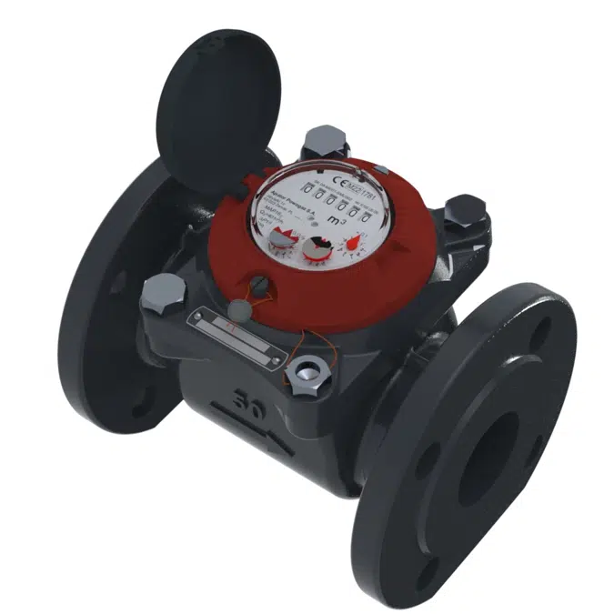 MWN130 50 Nubis Propeller Water Meter (Woltman) with Horizontal Rotor Axis