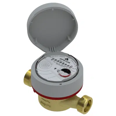 JS90 4-05 Smart D+ Vane-Wheel Single-Jet Dry Water Meter için görüntü