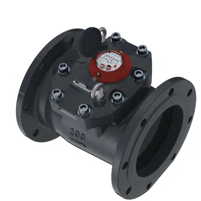 Image for MWN130 200 Nubis Propeller Water Meter (Woltman) with Horizontal Rotor Axis