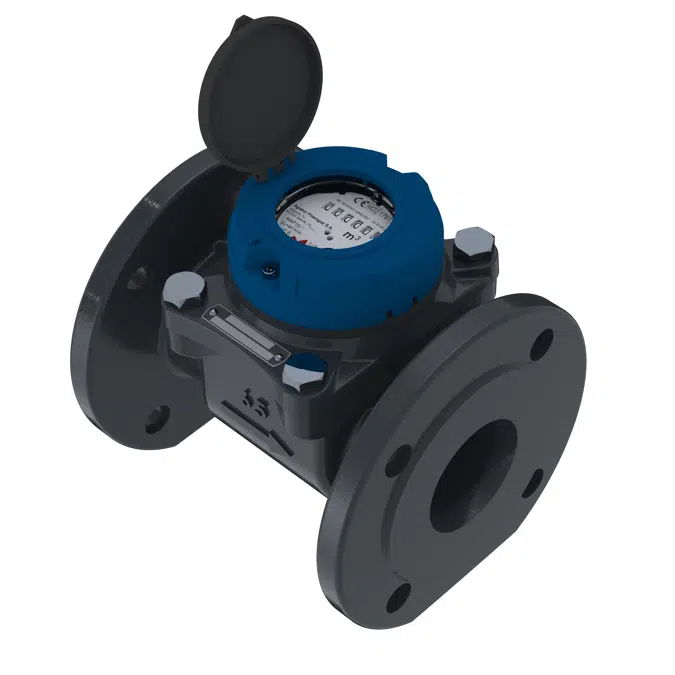 MWN 65 -NK; -NO; -NKO; -NKOP Nubis Propeller Water Meter (Woltman) with Horizontal Rotor Axis