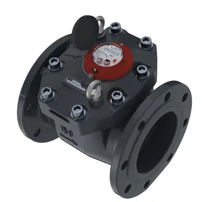 Image for MWN130 150 Nubis Propeller Water Meter (Woltman) with Horizontal Rotor Axis