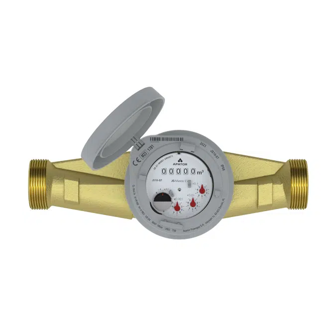 JS 10 MASTER C+ Vane-Wheel Single-Jet Dry Water Meter IP65/IP68