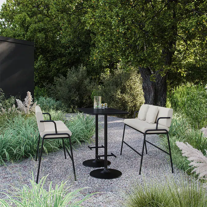 CASUAL Outdoor by Bene High - Stool, bench & table