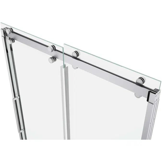Monaco w/ Wall Jambs Dual Sliding Shower Door