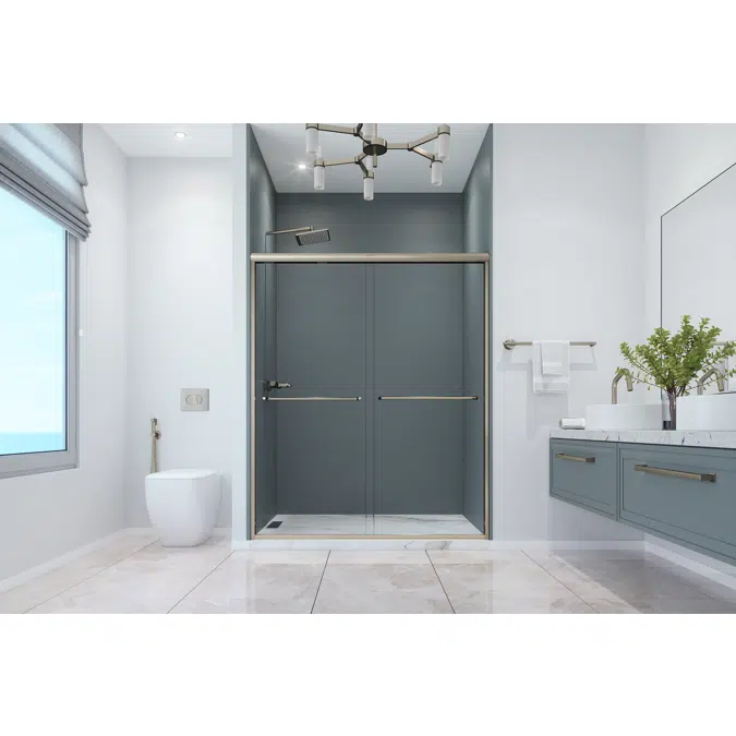 Classic Dual Sliding Shower Door
