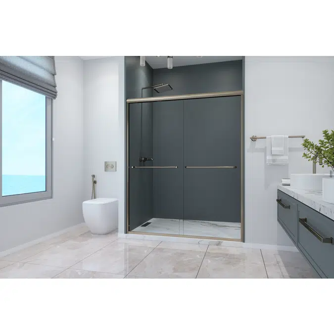 Classic Dual Sliding Shower Door