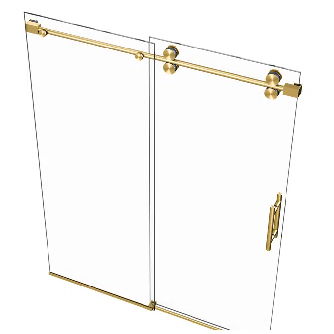 Roma-X Frameless Single Sliding Shower Door