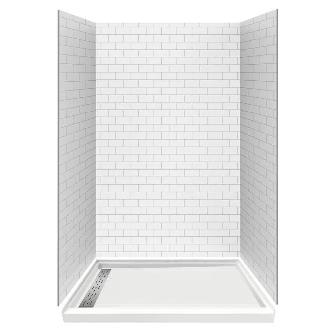 Simulated Marble Shower Pans