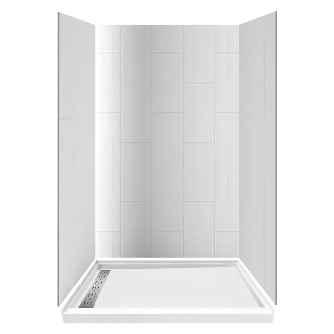 Simulated Marble Shower Pans