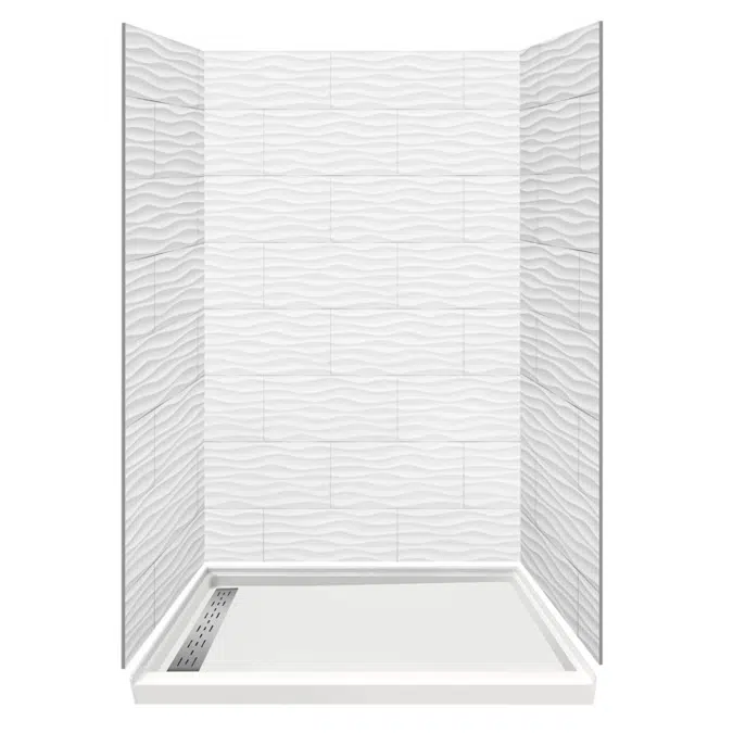 Simulated Marble Shower Pans