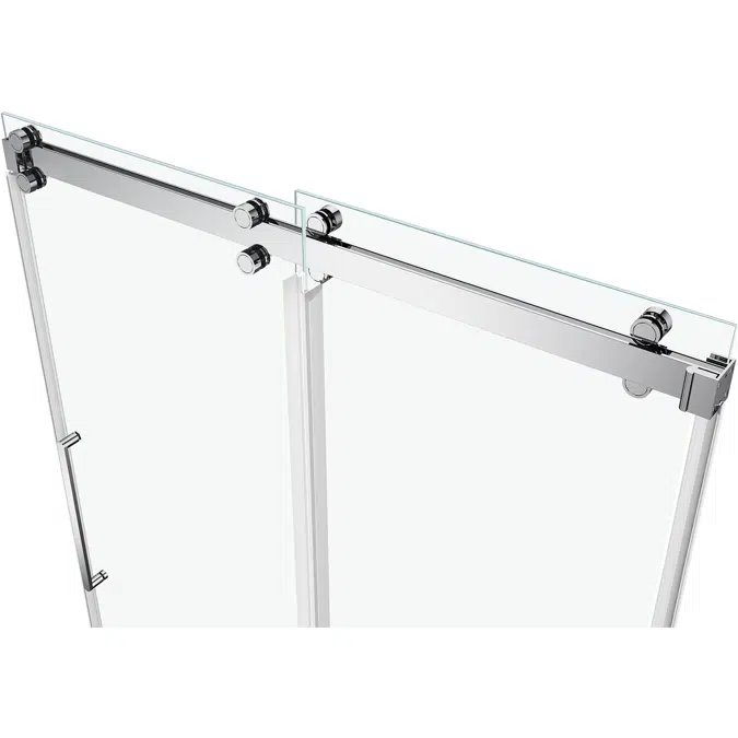 Monaco Frameless Dual Sliding Shower Door