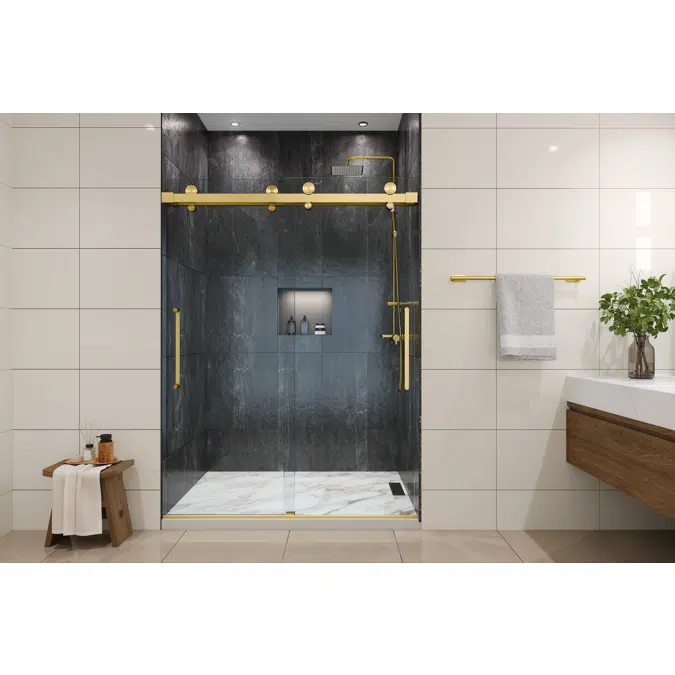 Windsor Frameless Dual Sliding Shower Door