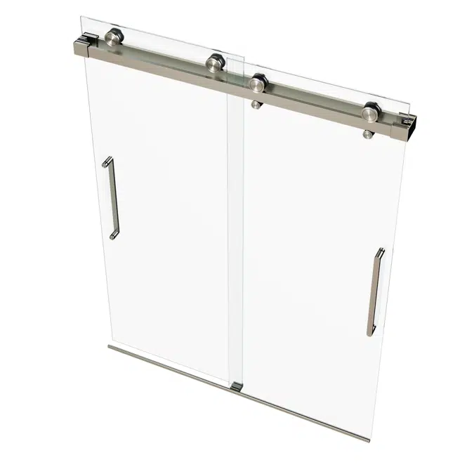 Windsor Frameless Dual Sliding Shower Door