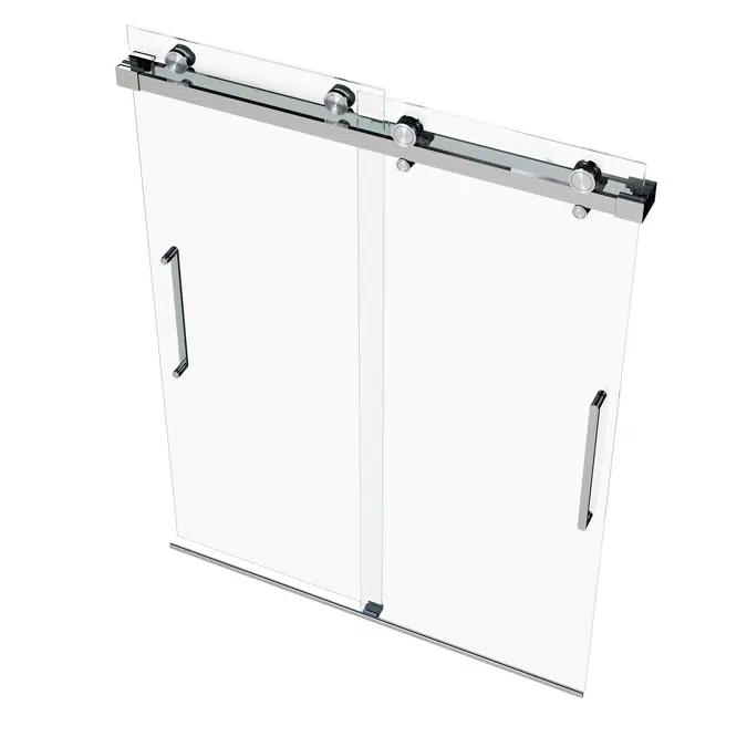 Windsor Frameless Dual Sliding Shower Door