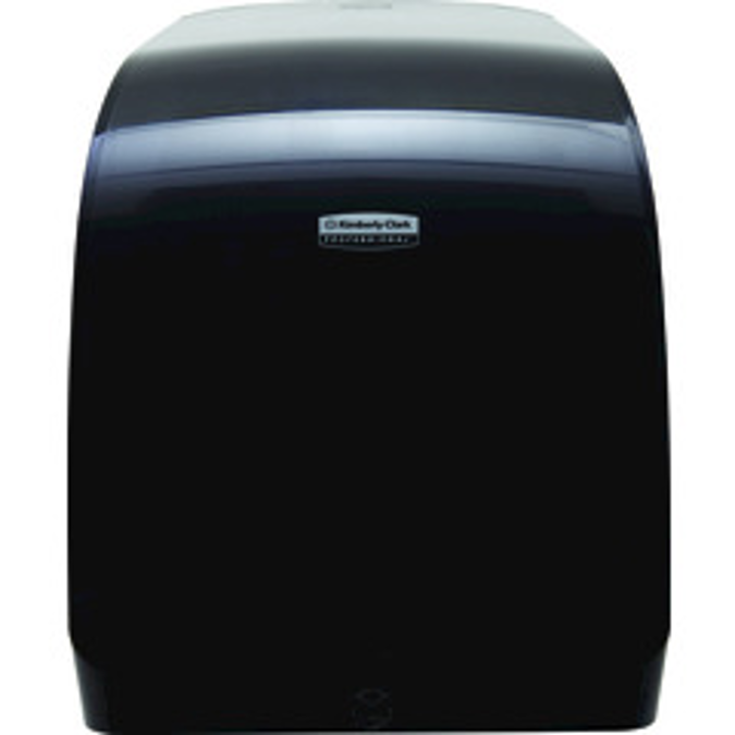 Kimberly Clark Manual Touchless Hard Roll Towel Dispenser Black MOD 34346 NI0B 