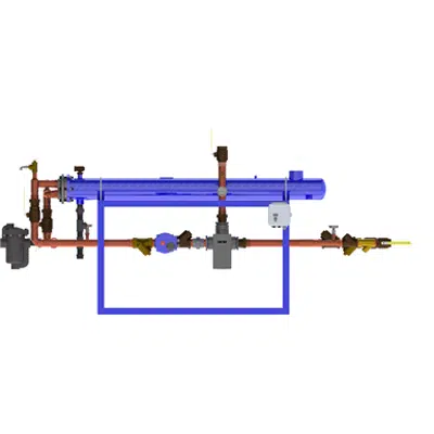 Image for Digital-Flo® Steam/Water Shell and Tube Heat Exchanger with the Brain® Model DF66550