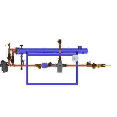 imagen para Digital-Flo® Steam/Water Shell and Tube Heat Exchanger with the Brain® Model DF66550