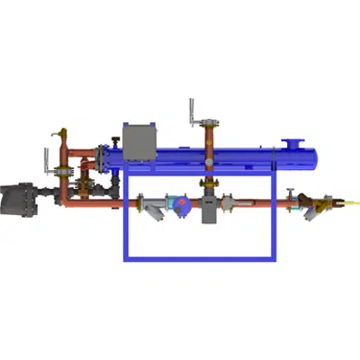 Image for Digital-Flo® Steam/Water Shell and Tube Heat Exchanger with the Brain® and Sage™ Model DF812080BS