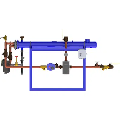 Image for Digital-Flo® Steam/Water Shell and Tube Heat Exchanger with the Brain® Model DF53540