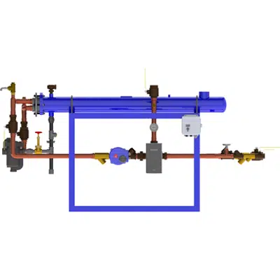 imagen para Digital-Flo® Steam/Water Shell and Tube Heat Exchanger with the Brain® Model DF53540