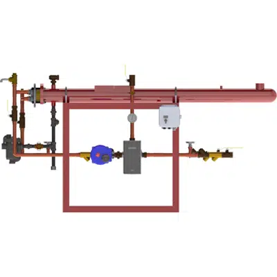 bild för Digital-Flo® Steam/Water Shell and Double-Wall Tube Heat Exchanger with the Brain® Model DF415DW40